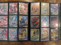 Pokemon 207 Card Binder Collection Lot NM V Ex Vmax VStar Amazing Huge Nice Gift - Image 1