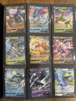 Pokemon 207 Card Binder Collection Lot NM V Ex Vmax VStar Amazing Huge Nice Gift - Image 2