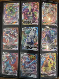 Pokemon 207 Card Binder Collection Lot NM V Ex Vmax VStar Amazing Huge Nice Gift - Image 3