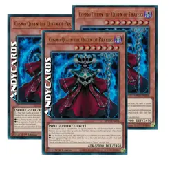 COSMO QUEEN THE QUEEN OF PRAYERS 3x • Ultra R • MP25 EN218 • 1Ed • Yugioh! - Image 1