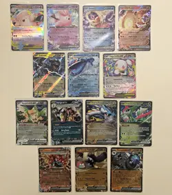 Pokemon TCG 14 Card Lot Holo ex Full Art Mega Clefable Lillie's Clefairy Zekrom - Image 1