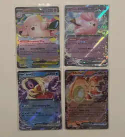 Pokemon TCG 14 Card Lot Holo ex Full Art Mega Clefable Lillie's Clefairy Zekrom - Image 2