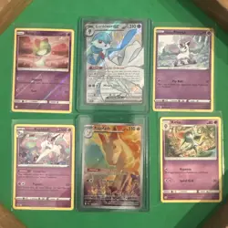 🌈 Gardevoir ex Galarian Rapidash Ponyta Ralts Kirlia Pokemon 7 Card Lot - Image 1