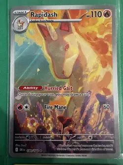 🌈 Gardevoir ex Galarian Rapidash Ponyta Ralts Kirlia Pokemon 7 Card Lot - Image 3