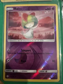 🌈 Gardevoir ex Galarian Rapidash Ponyta Ralts Kirlia Pokemon 7 Card Lot - Image 4