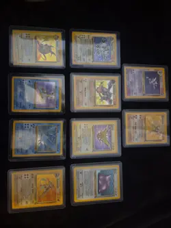 Vintage 1999 Pokemon Card Lot- All Holo/shiney Cards (Fossil Set). SEE DESC. - Image 1