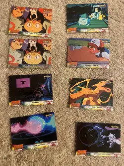 Topps Pokemon Mewtwo Strikes Back 1999 Trading Card Lot - 16 Cards - Image 3