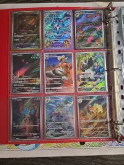180 Pokemon Card Lot V VMAX EX Full Art Holo Rare GX SR Binder Collection - Image 2