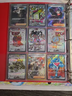 180 Pokemon Card Lot V VMAX EX Full Art Holo Rare GX SR Binder Collection - Image 4