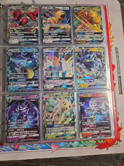 180 Pokemon Card Lot V VMAX EX Full Art Holo Rare GX SR Binder Collection - Image 5