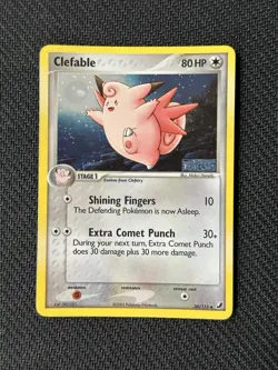 Pokemon Card - Clefable Reverse Holo - Unseen Forces - Stamped - 36/115 - Image 1