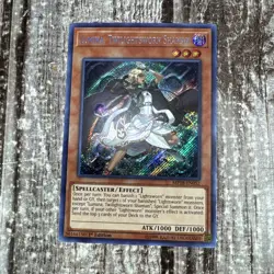 MP18-EN052 Lumina, Twilightsworn Shaman Secret Rare 1st Edition Yugioh Card - Image 1