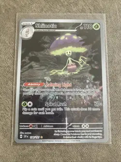 Pokemon TCG Shiinotic Illustration Rare Card Surging Sparks 194/191 - Image 1