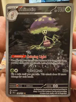 Pokemon Surging Sparks Shiinotic 194/191 Illustration Rare - NM Pack Fresh ✅ - Image 1