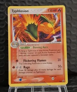 Typhlosion 034 Promo Nintendo Black Star Promos Pokemon Card TCG Holo LP - Image 1