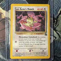 Team Rocket's Meowth 18/53 Wotc Promo Regular - Image 1