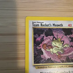 Team Rocket's Meowth 18/53 Wotc Promo Regular - Image 2