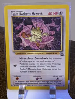 Team Rocket's Meowth 18/53 Wotc Promo Regular - Image 3