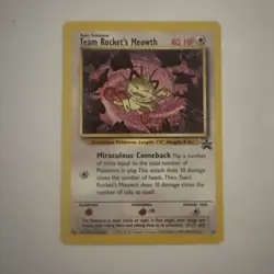 Team Rocket's Meowth 18/53 Wotc Promo Regular - Image 1
