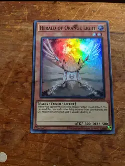 Herald Of Orange Light OP20-EN005 Alternative Color Yugioh U-V-Oh! - Image 1