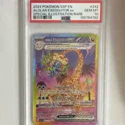 Alolan Exeggutor ex 242/191 Sv08: Surging Sparks Holo Special Illustration Rare - Image 1