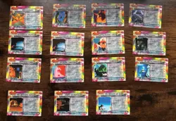 Topps Pokemon Mewtwo Returns 15 card job lot including foil Mechanical Mewto - Image 2