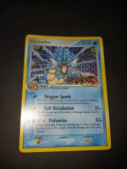 Gyarados 8/107 Holo Ex Deoxys ENG Reverse holo stamped lp pokemon cards - Image 3