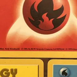 Pokemon Shadowless Base Set Energy 5 Card Lot '99 Authentic Wotc Vintage LP - Image 5