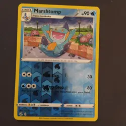 Marshtomp 063/264 Uncommon Fusion Strike Pokemon Lightly Played - Image 1
