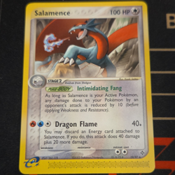 Pokemon TCG Salamence EX Dragon 19/97 Rare Regular English 2003 Non Holo NM - Image 1