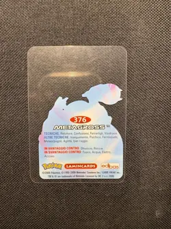 Metagross Lamincard 376 Edibas ITA Pokemon - Image 2