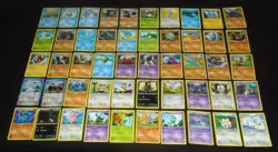 50 x Official Pokemon Cards 2007 -2012 Common / Uncommon Job Lot Bundle - Image 1