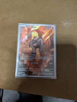 Pokemon TCG Terrakion Illustration Rare White Flare English Card 135/086 NM - Image 1