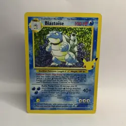 Pokemon TCG Blastoise 2/102 - 25th Celebrations - Image 1