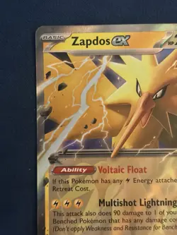 Pokemon TCG Zapdos ex 049 Scarlet & Violet Black Star Promo Holo - Image 3
