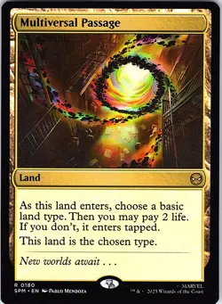 Magic The Gathering MTG 180 TCG Multiversal Passage Marvel's Spider-Man NM - Image 1