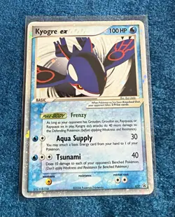 Pokemon Kyogre ex 037 Promo Cards (2006) EX Holo Promo English - Image 1