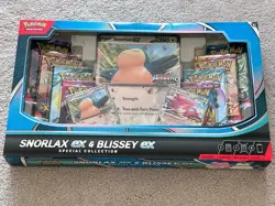 Pokemon TCG: Snorlax ex & Blissey ex Special Collection Brand New And Sealed - Image 1