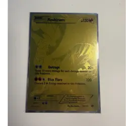 Pokemon TCG Reshiram 114/113 Legendary Treasures Full Art Secret Rare Foil EN - Image 1