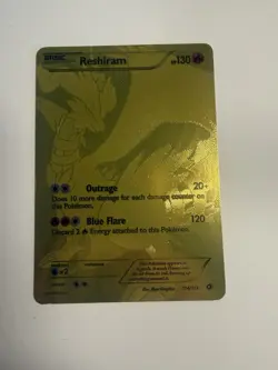 Pokemon TCG Reshiram 114/113 Legendary Treasures Full Art Secret Rare Foil EN - Image 2
