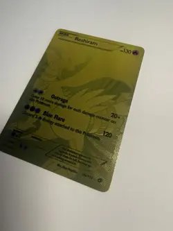 Pokemon TCG Reshiram 114/113 Legendary Treasures Full Art Secret Rare Foil EN - Image 4
