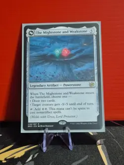 The Mightstone and Weakstone R The Brothers' War 238 NM MTG - Image 1