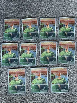 Victini SVP208 Jumbo Pokemon CARD Black Star Promo Pokemon LOT OF 11 - Image 1