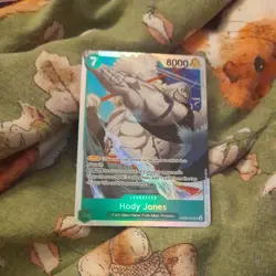 Hody Jones OP06-035 SR Foil One Piece Card OP06 Wings Of The Captain - Image 1