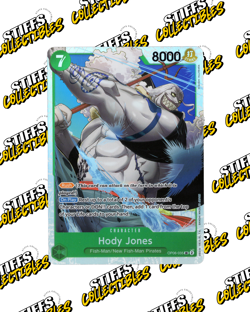 Hody Jones OP06-035 SR Wings of the Captain One Piece TCG ENG - Image 1