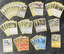Eevee Bulk lot eeveelutions NM-MP pokemon vintage rare collector TCG original - Image 1