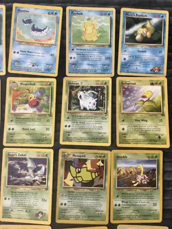 Vintage Pokemon Cards base, jungle, neo rocket MP-HP bulk lot - Image 3