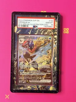 2024 POKEMON SVP PROMO SPECIAL ILLUSTRATION COLLECTION #132 GRENINJA EX PSA 10 - Image 1
