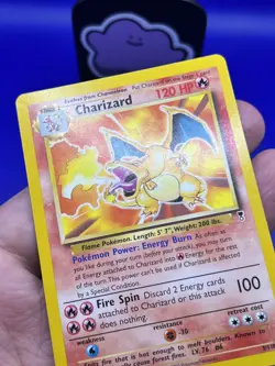 Pokemon Card Charizard 3/110 Legendary Collection Non-Holo LP- MP - Image 4