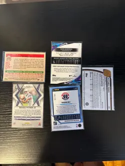 5 Card Lot of Numbered Cards - Image 2